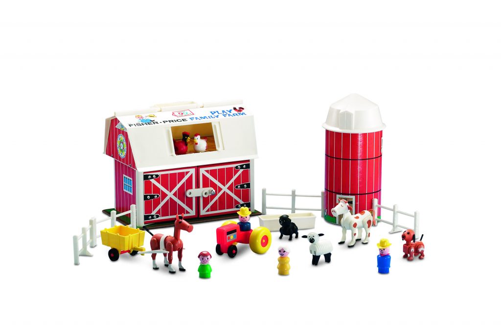 PLAY FAMILY FARM 1968_FISHER-PRICE 90TH ANNIVERSARY_90 YEARS TIMELINE