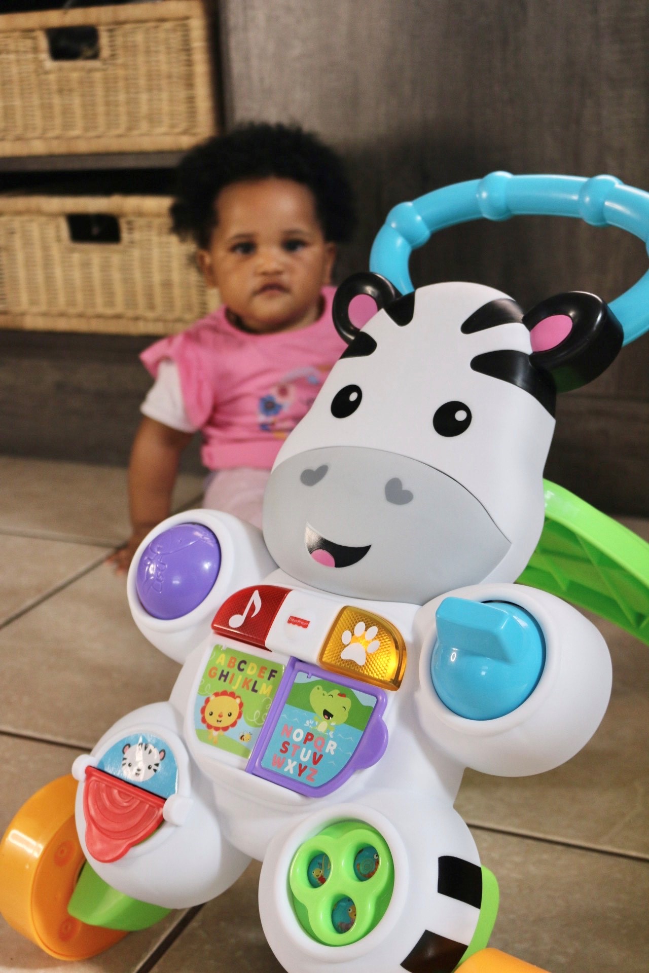 Fisher-Price Learn with Me Zebra Walker {Review}