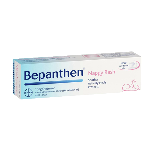 Bepanthen Nappy Rash Ointment 100g Actively Heals Soothes and Protects Baby  Skin